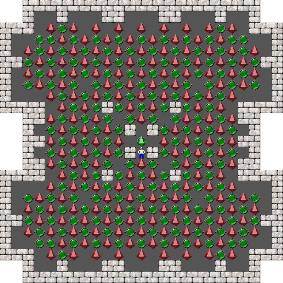 Sokoban David W. Skinner Arranged level 244